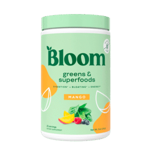 Bloom Nutrition Greens & Superfoods Powder, Mango, 25 Servings